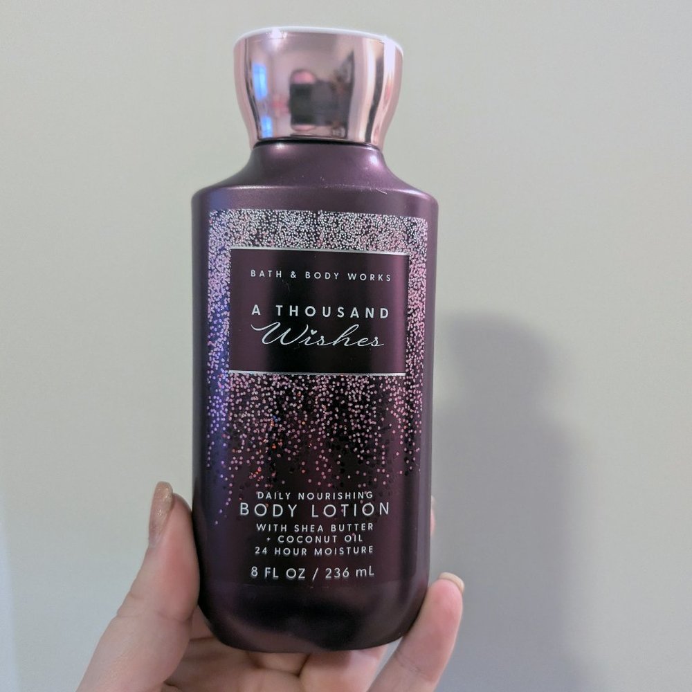 A Thousand Wishes lotion